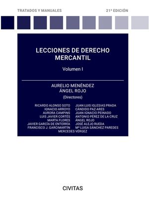 LECCIONES DE DERECHO MERCANTIL VOLUMEN I 2023