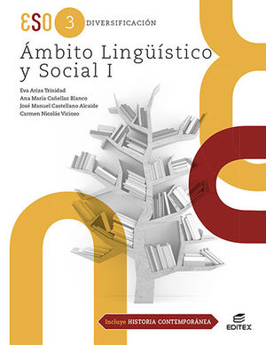 AMBITO LINGUISTICO SOCIAL 1 ESO DIVERSIFICACION + HISTORIA ED. 2022