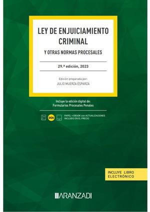 LEY DE ENJUICIAMIENTO CRIMINAL (PAPEL + E-BOOK)