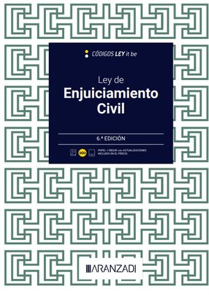 LEY DE ENJUICIAMIENTO CIVIL (LEYITBE) (PAPEL + E-BOOK) 2023