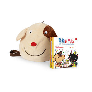 PACK PEPE Y MILA Y LA FIESA DE CUMPLEAOS + MOCHILA