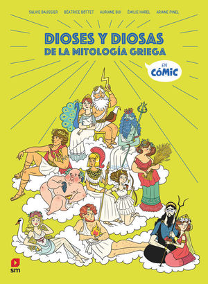 DIOSES Y DIOSAS DE LA MITOLOGIA GRIEGA.  COMIC