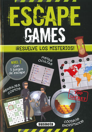 ESCAPE GAMES.  RESUELVE LOS MISTERIOS ! NIVEL 2