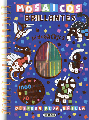 DINOSAURIOS.  MOSAICOS BRILLANTES