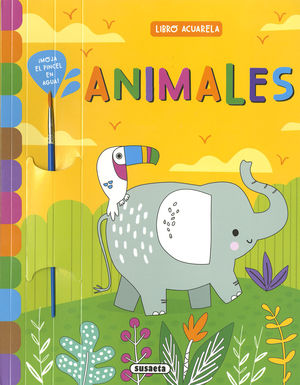 ANIMALES.  LIBRO ACUARELA