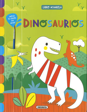 DINOSAURIOS.  LIBRO ACUARELA