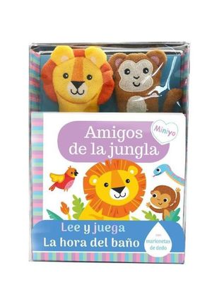 LIBRO BAO AMIGOS DE JUNGLA LEE Y JUEGA