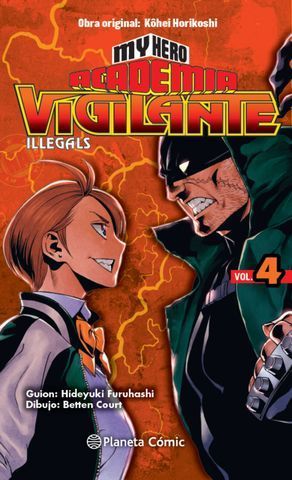 MY HERO ACADEMIA VIGILANTE ILLEGALS N 04.