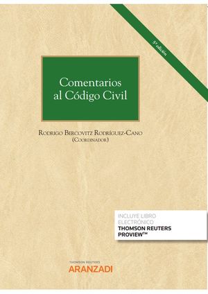 COMENTARIOS AL CDIGO CIVIL (PAPEL + E-BOOK)