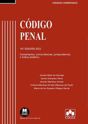 CDIGO PENAL - CDIGO COMENTADO 19 ED 2022