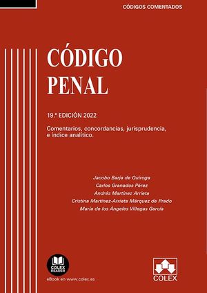 C�DIGO PENAL - C�DIGO COMENTADO 19� ED 2022