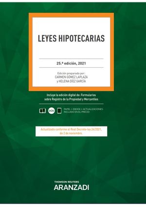 LEYES HIPOTECARIAS (PAPEL + E-BOOK) 2022