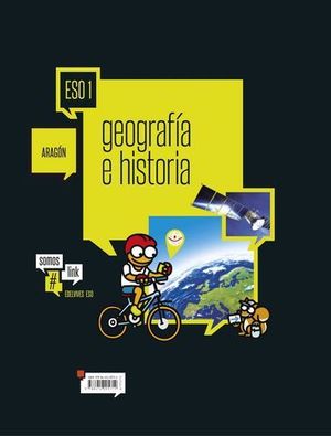 GEOGRAFIA E HISTORIA 1� ESO ARAGON #SOMOSLINK ED. 2016