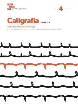 Cuaderno Caligrafia 4 Cuadricula Ed. 2017