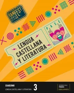 Lengua Castellana 3º Ep Cuaderno Fanfest Ed. 2023