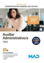 TEMARIO AUXILIAR ADMINISTRATIVO/A TEST