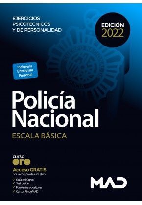 POLICA NACIONAL ESCALA BSICA. EJERCICIOS PSICOTCNICOS Y DE PERSONALIDAD