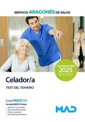 Celador Test Aragon Salud 2025