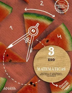 Matematicas 3º eso Operacion Mundo Ed. 2022