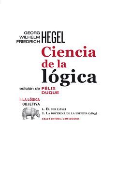 CIENCIA DE LA LOGICA VOL I LA LOGICA OBJETIVA
