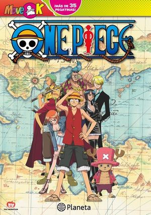 ONE PIECE LIBRO DE PEGATINAS