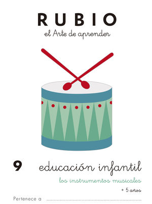 CUADERNO EDUCACION INFANTIL 9 +5AÑOS RUBIO