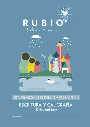 CUADERNOS RUBIO ESCRITURA Y CALIGRAFIA DIFICULTAD BAJA