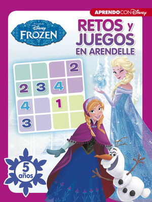 FROZEN.  RETOS Y JUEGOS EN ARENDELLE. 5 AOS