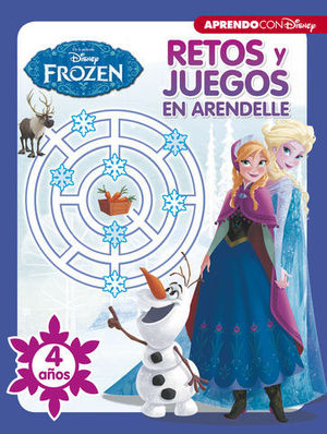 FROZEN.  RETOS Y JUEGOS EN ARENDELLE.  4 AOS