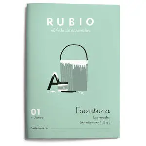 Cuaderno Rubio Escritura N. 01 Ed. 2021