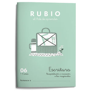 CUADERNILLO RUBIO ESCRITURA 06 +5AOS