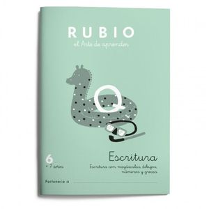 CUADERNILLOS RUBIO ESCRITURA N.6  ED. 2021