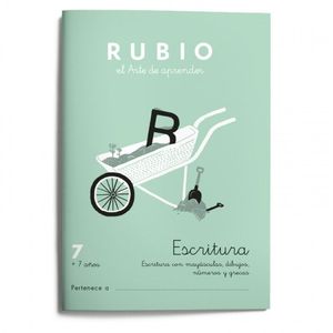 CUADERNILLO RUBIO ESCRITURA 7 +7 AOS