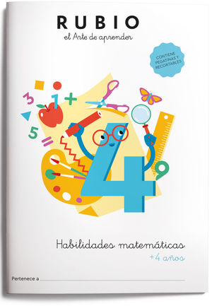 HABILIDADES MATEMATICAS +4 AÑOS ( RUBIO ) ED. 2022