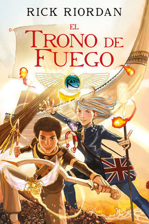 EL TRONO DE FUEGO.  NOVELA GRAFICA