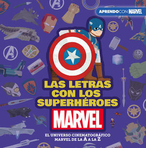 LAS LETRAS CON LOS SUPERHEROES MARVEL