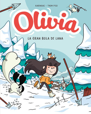 OLIVIA. 3.  LA GRAN BOLA DE LANA