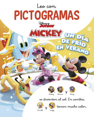 MICKEY MOUSE FUNHOUSE. LEO CON PICTOGRAMAS. UN DA DE FRO EN VERANO