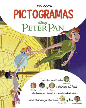 LEO CON PICTOGRAMAS DISNEY.  PETER PAN