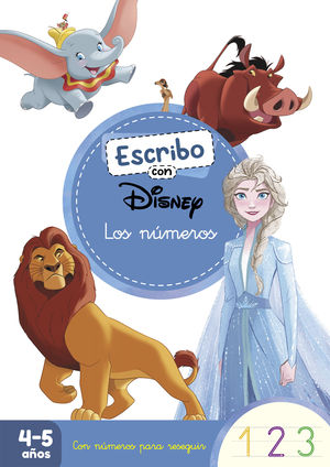 ESCRIBO CON DISNEY. LOS NMEROS