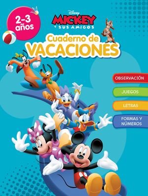 CUADERNO DE VACACIONES DISNEY 2 - 3 AOS