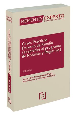 MEMENTO EXPERTO CASOS PRCTICOS DERECHO DE FAMILIA (2 EDICIN)