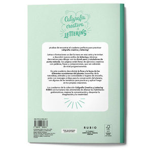 CALIGRAFIA CREATIVA Y LETTERING (VERDE)