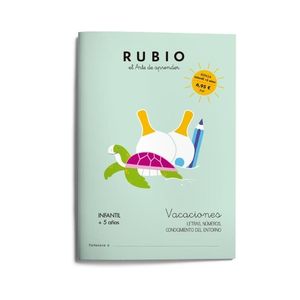 CUADERNO RUBIO VACACIONES 5 AOS INFANTIL ED. 2024