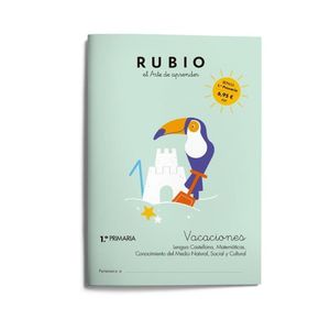 CUADERNO RUBIO VACACIONES 1 PRIMARIA ED. 2024
