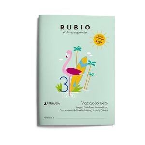 CUADERNO RUBIO VACACIONES 3 PRIMARIA ED. 2024