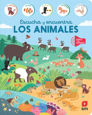 LOS ANIMALES.  ESCUCHA Y ENCUENTRA
