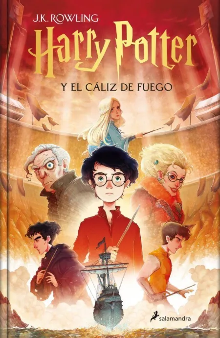 Harry Potter y el Caliz de Fuego ( Ed. Ilustrada )