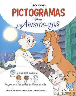 LEO CON PICTOGRAMAS.  LOS ARISTOGATOS