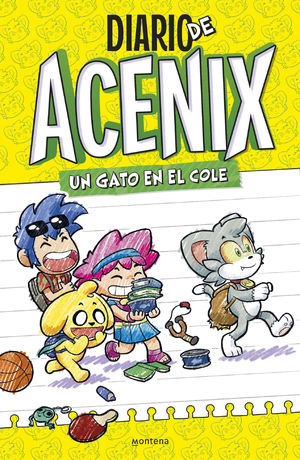 DIARIO DE ACENIX 1.  UN GATO EN EL COLE